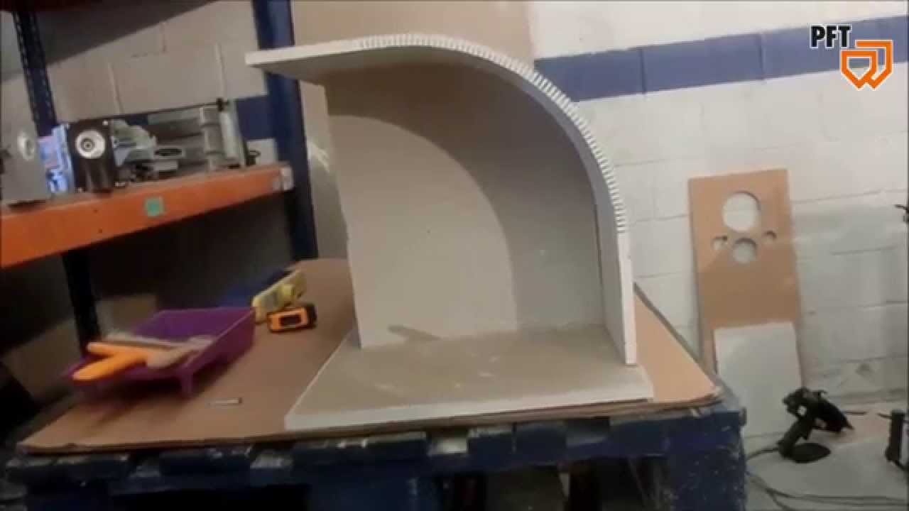 Preformado curvo; curved bulkhead; peça curvada; pièce incurvée en BA13
