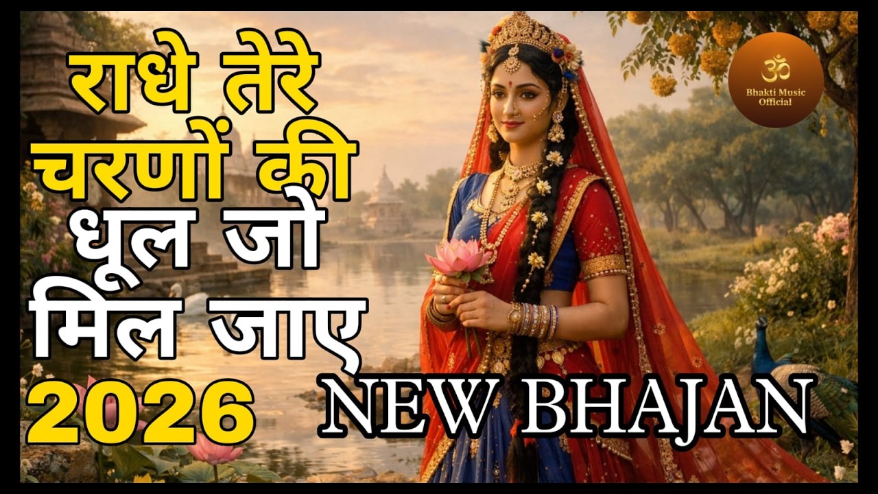 Radhe Tere Charnon Ki | Radha Rani Bhajan 2026 | Radhe Radhe Song | Radha Krishna Bhakti Geet