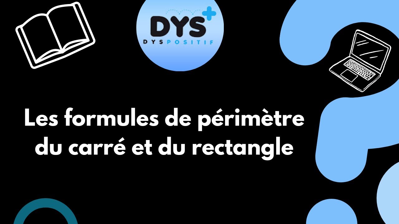 MATHS - CM2 6EME - Connaitre les formules de périmètre du carré et du rectangle