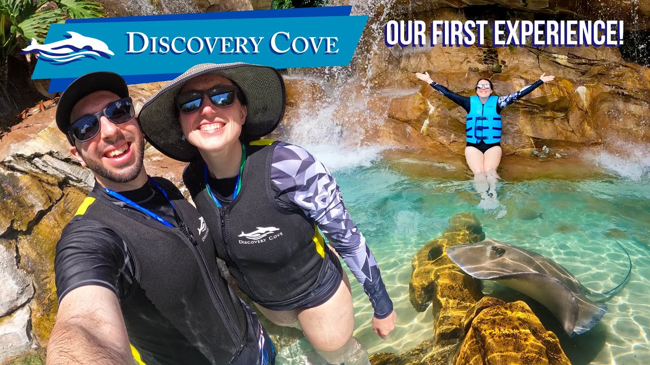 VLOG: Our FIRST TIME at Discovery Cove! All-Inclusive Day Resort in in Orlando, FL | Full Tour 2024