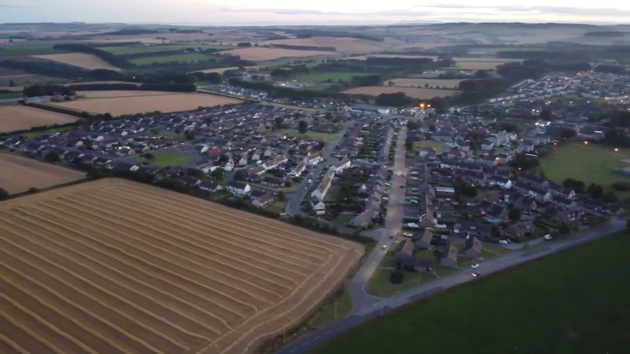 Mintlaw Aberdeenshire Scotland (HD) Fading Light