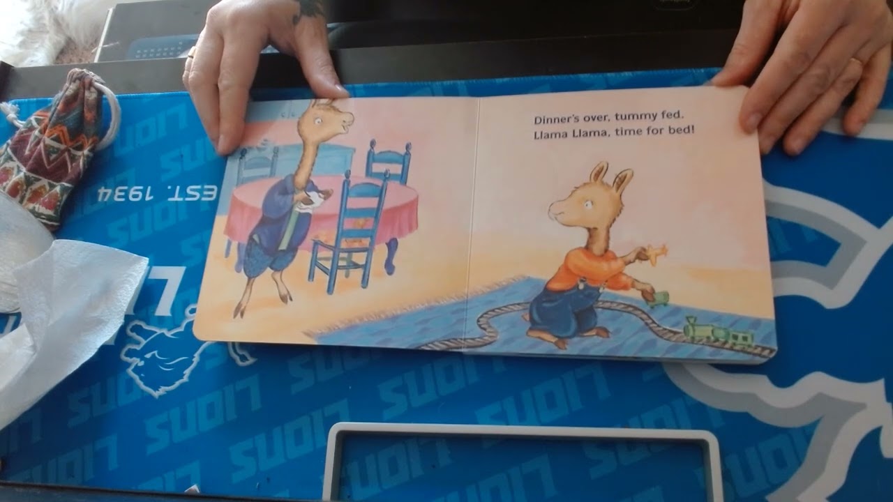Story time with Nana.pies2015 ( early readers) Llama Llama nighty-night