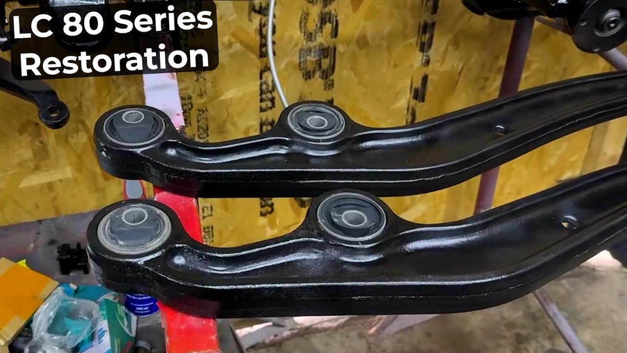 80 Series Land Cruiser Caster Correction Bushes Install Guide