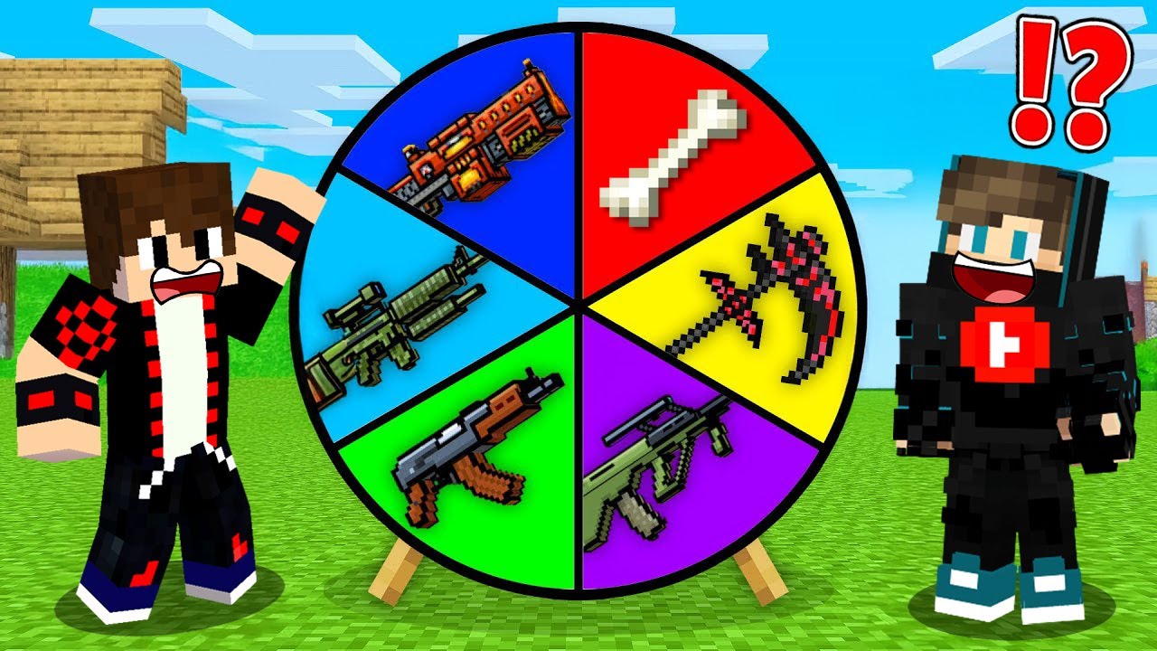 ماين كرافت : تحدي لعبة الحظ العملاقة ولكن الحظ خطير !!؟ روليت كرافت 🔥😱