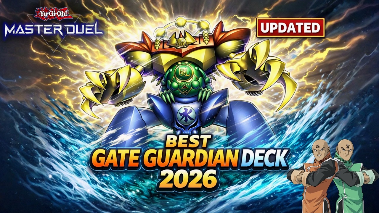 The BEST Gate Guardian Deck 2026 Is Stronger Than You Think | Yu-Gi-Oh! Master Duel