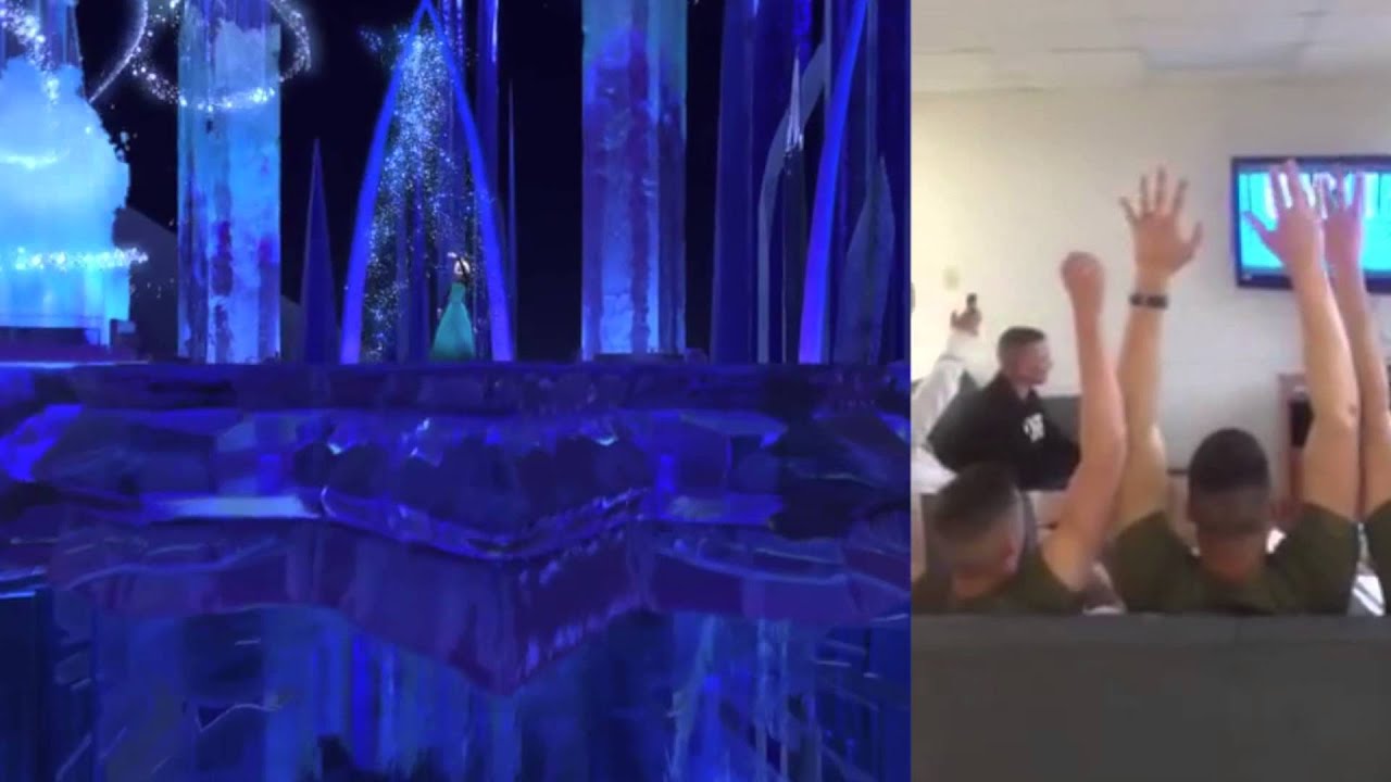 Marines Sing Let it Go from Frozen - HD Best Version