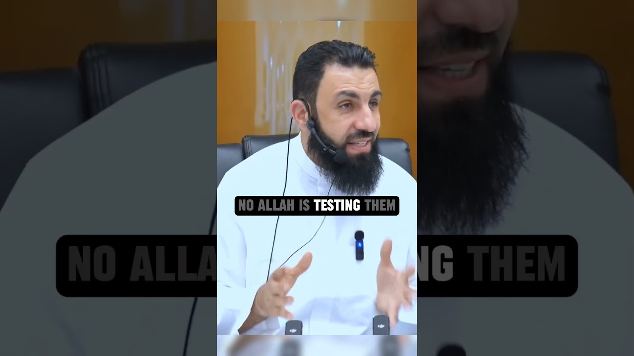 It's all a test for us#islam #reminder #advice #muslim #belalassaad #wealth #money
