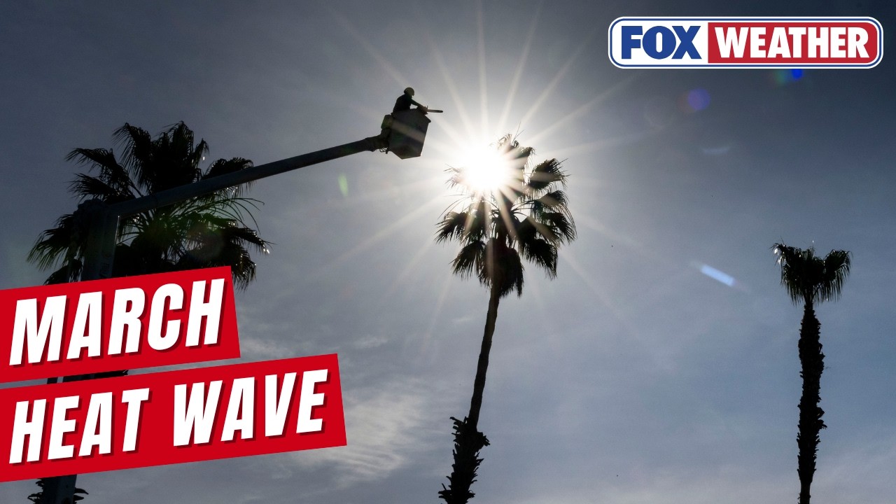 Весенняя жара на юго-западе страны побьет рекорды для марта.