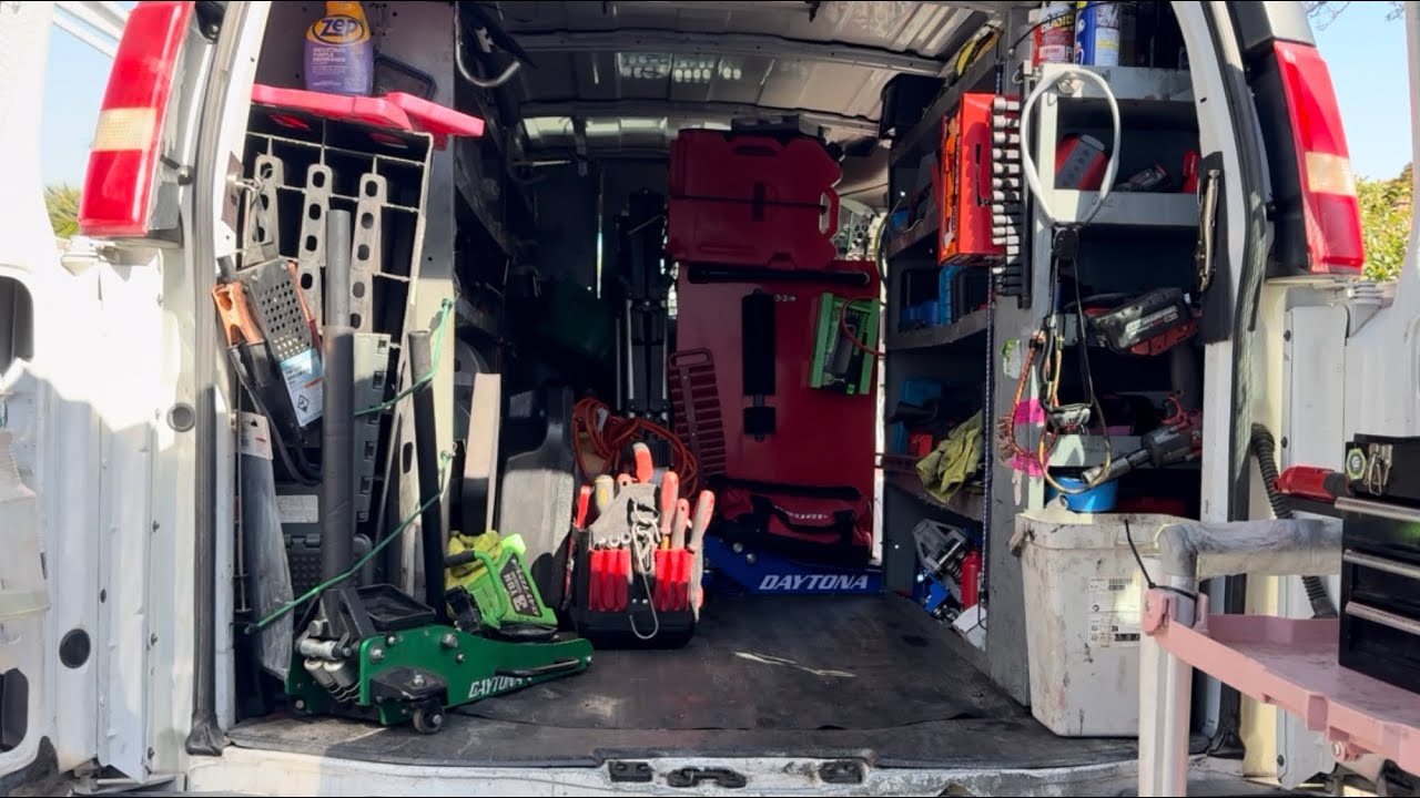 Quantum Mobile Mechanic Van Tour and Setup