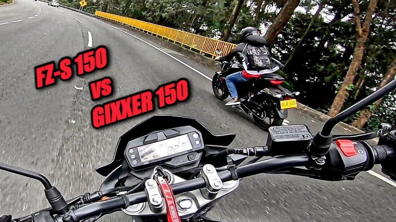GIXXER 150 ABS vs FZS 150 | a MUERTE!!! 😱🔥🚫 Medina Motors