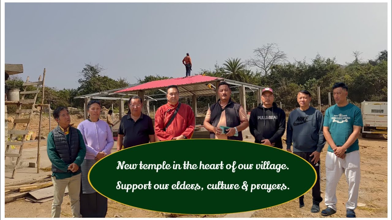 Wake up Mengad Pundha family - inside & outside! #tibetan 
