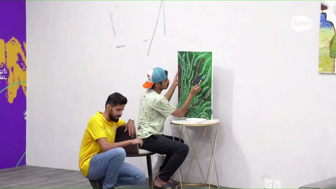 فهد المطيري يرسم لوحه جديده | #كاريزما81
