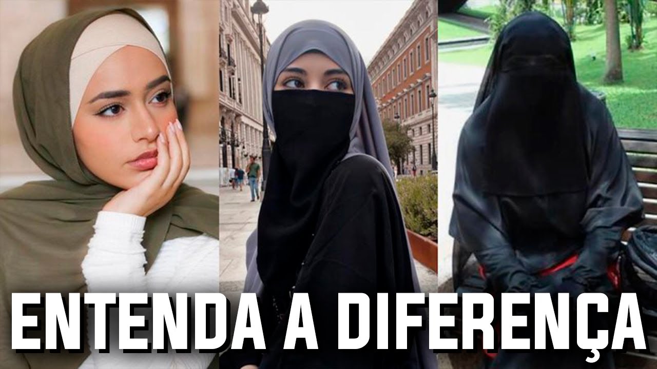 QUAL A DIFERENÇA ENTRE HIJAB, NIQAB E BURCA?