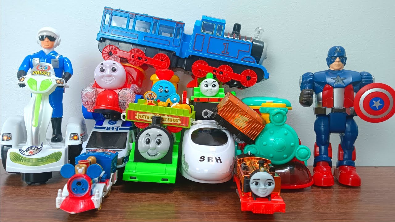 Merakit mainan kereta api thomas and friends mobil turu 1502