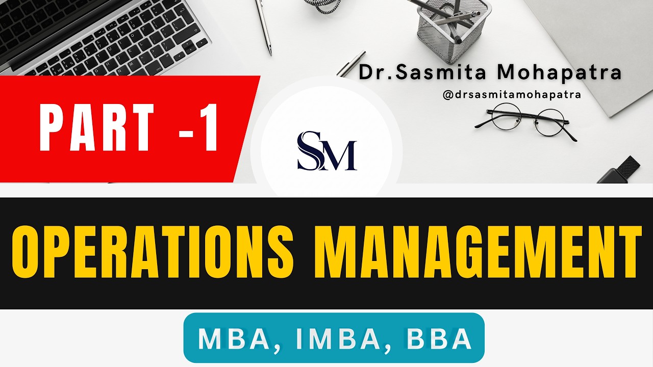 Introduction to Operations Management | BPUT Odisha University |  MBA/BBA Syllabus ( PART-1)