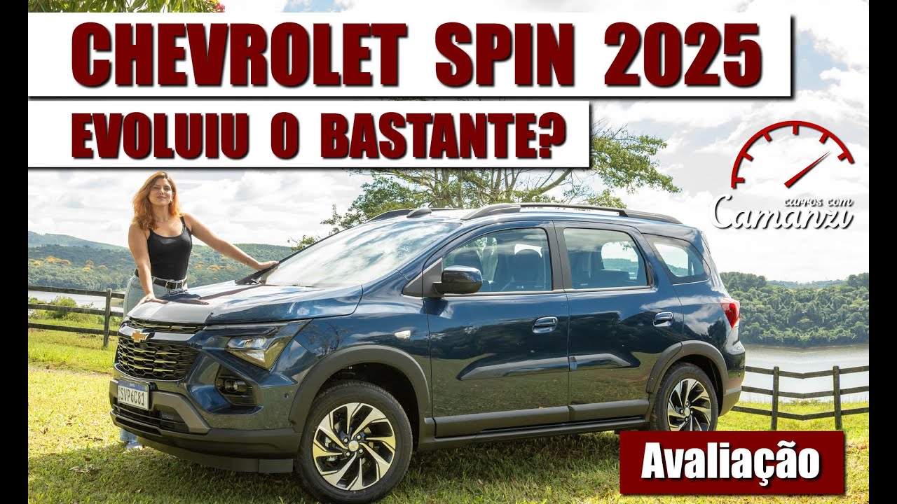 Avaliação Spin 2025: mais equipada, mais econômica, mas mesma dirigibilidade.