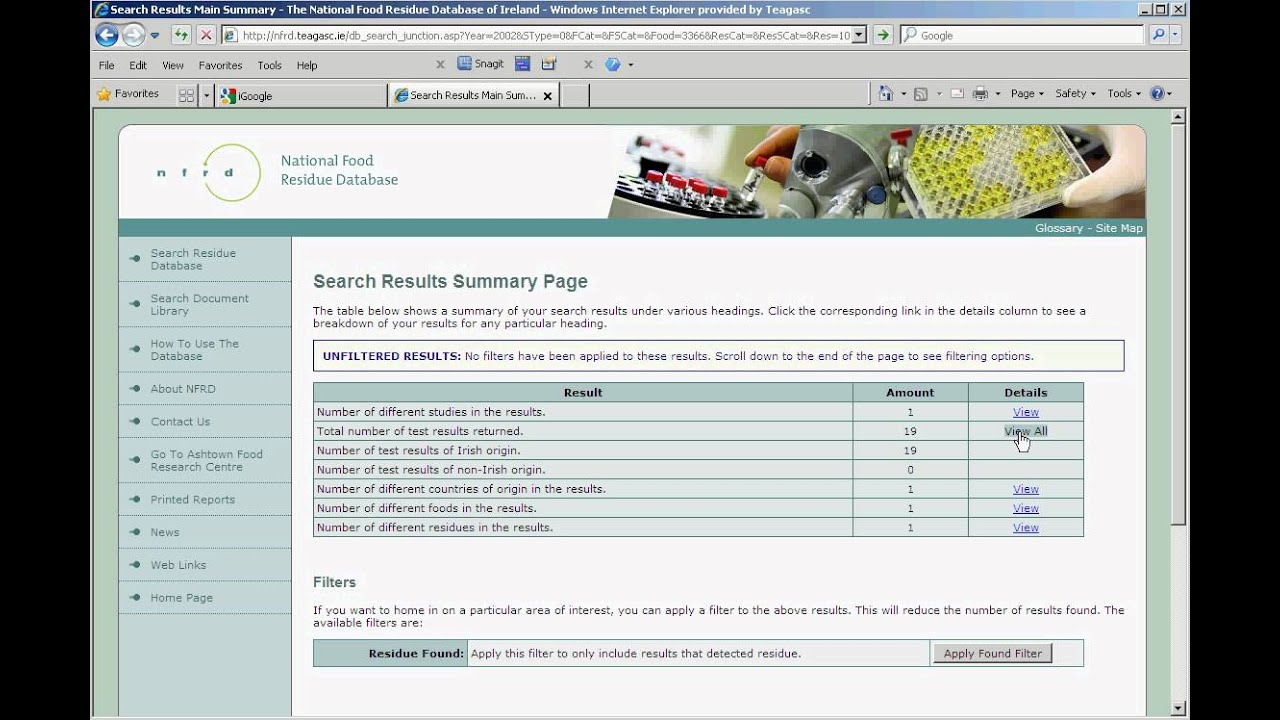 NFRD - How to use the website