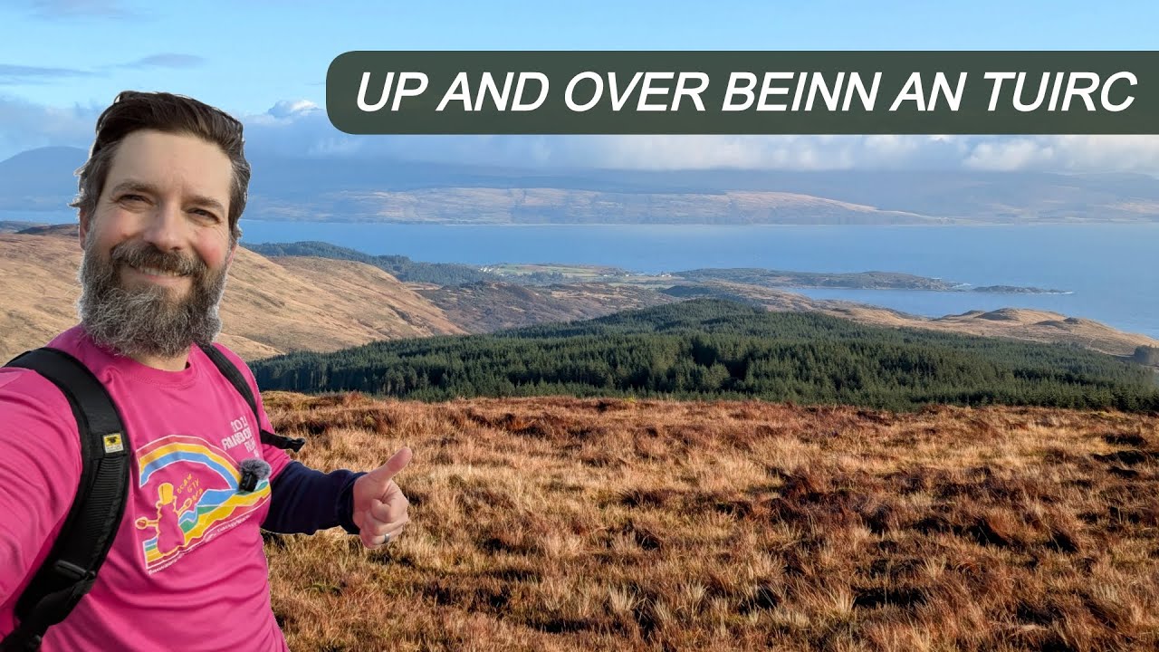 Up and Over the High Point of the Kintyre Peninsula