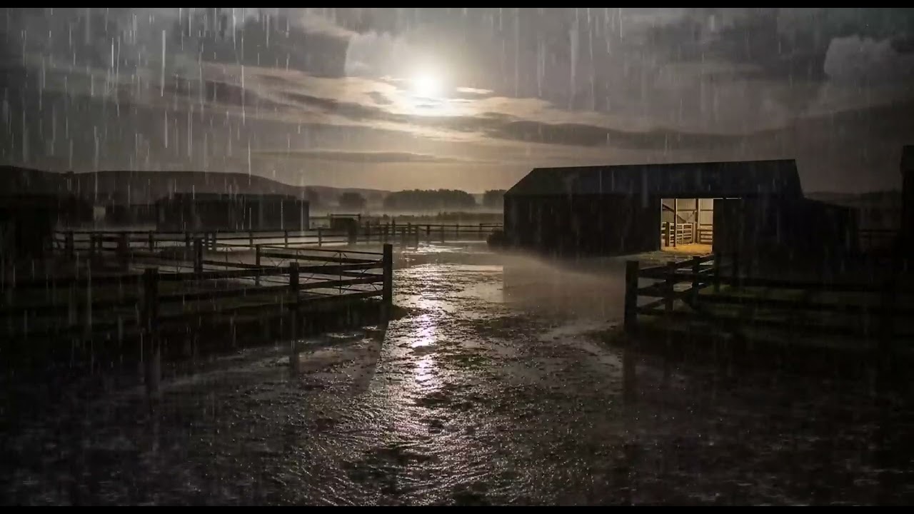 Easy Rest Entry ⚡ Continuous Rainstorm & Thunder