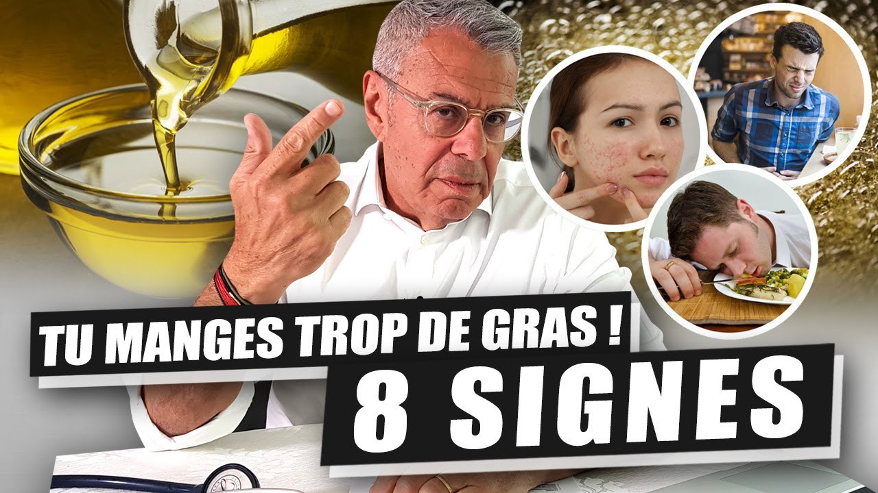 8 SIGNES QUI MONTRENT QUE TU MANGES TROP GRAS