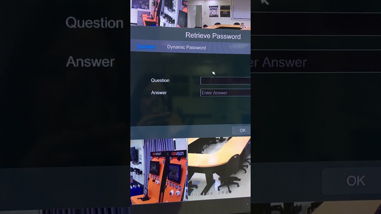 Lost password of HI SHARP recorder
