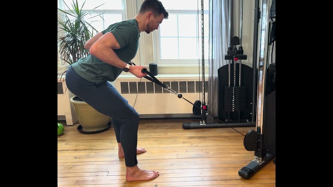 Cable Supinated Bent Over Row