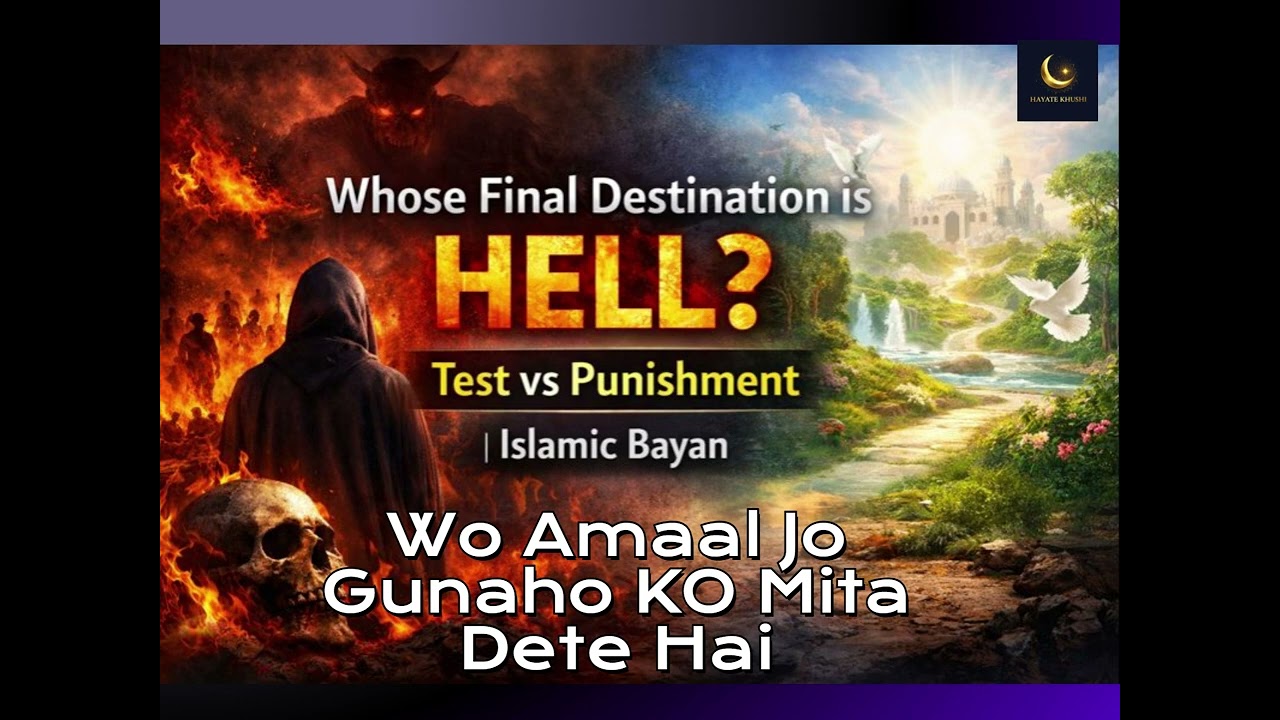 Wo Amaal Jo Gunahon Ko Mita Dete Hain | Gunah Maaf Karne Wale Amaal | Islamic Bayan