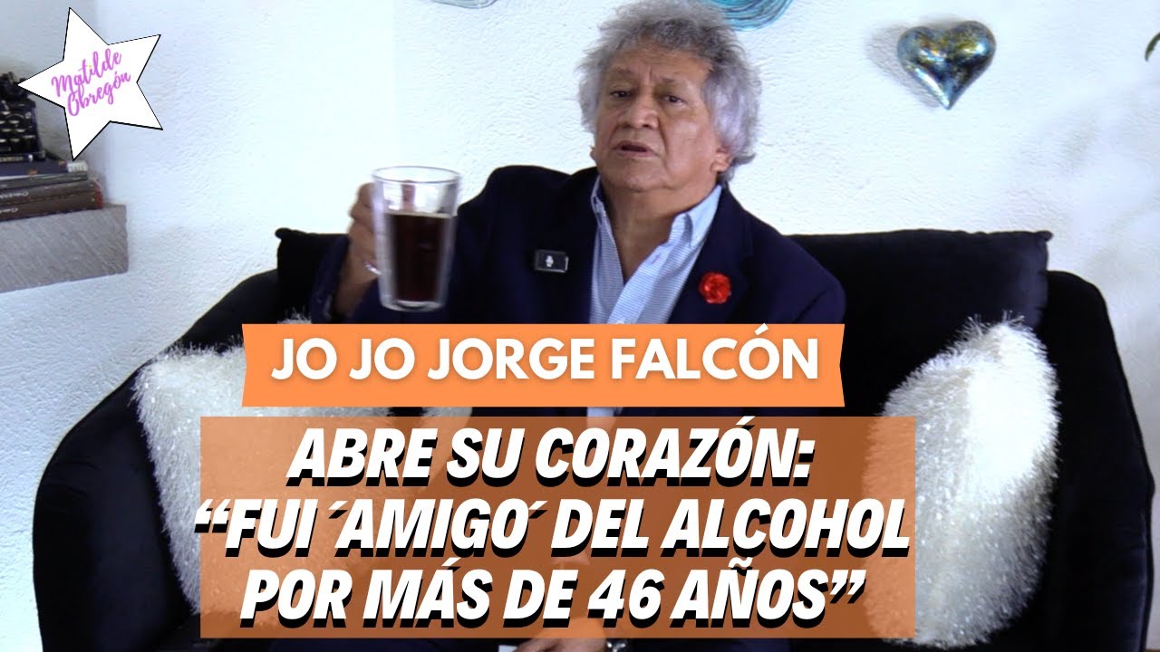 JO JO JORGE FALCÓN a sus 71 años, nos cuenta uno de los momentos mas duros de su vida / M. Obregón