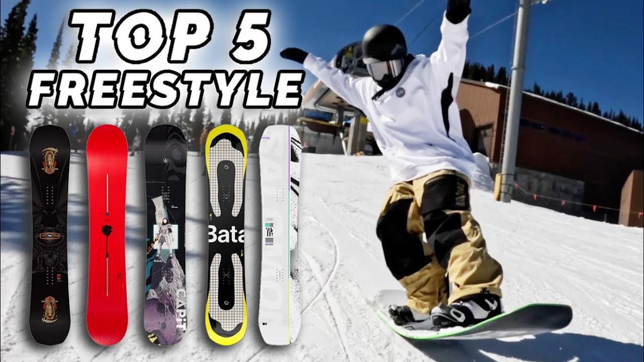 Top 5 Freestyle Snowboards for 2025 | Board Archive