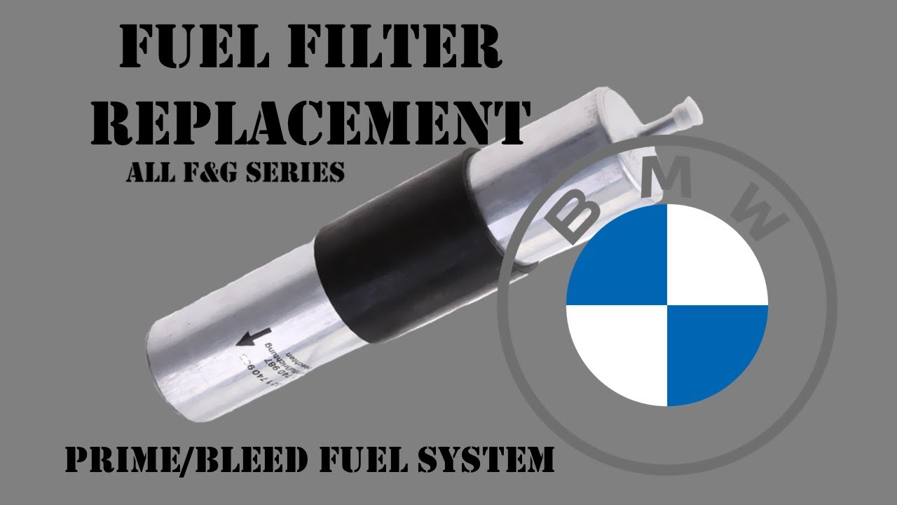 Fuel Filter Replacement & Prime/Bleed Fuel System (All F&G Series)