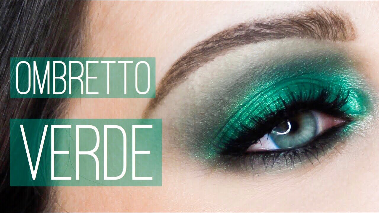 OMBRETTO VERDE: come usarlo per un trucco