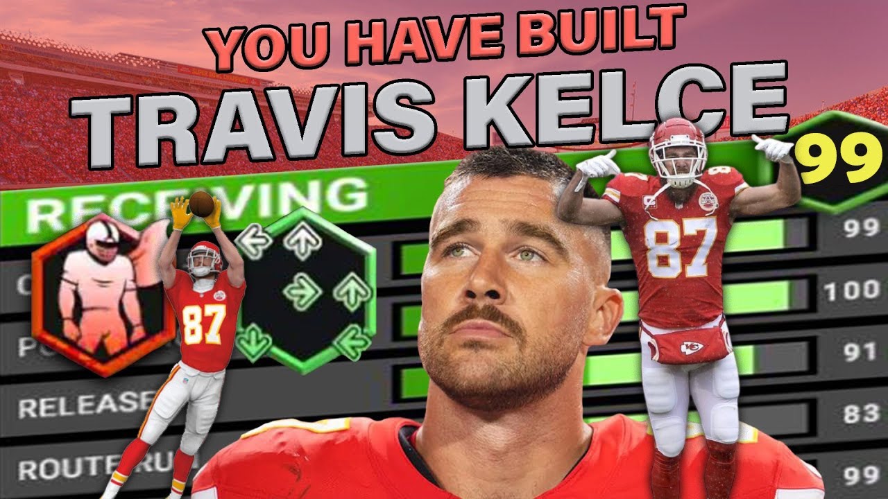 Travis Kelce Build Will DOMINATE Gameplay! ESG Football 24