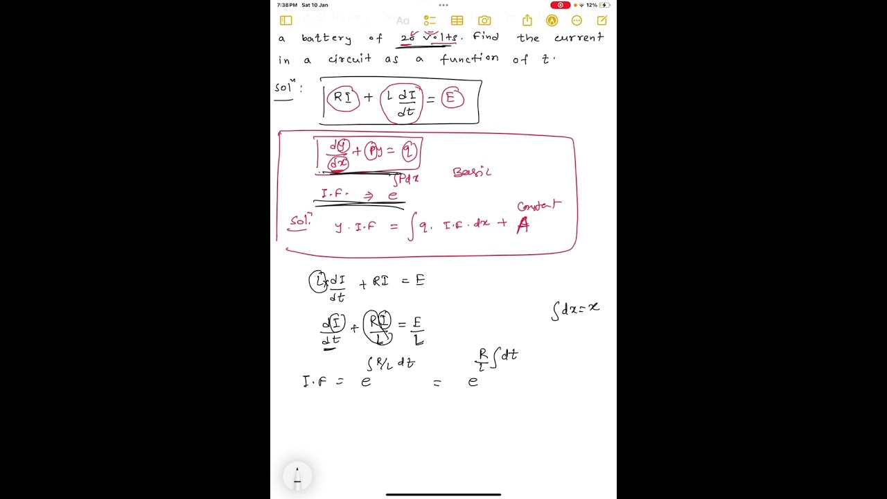 Electric circuit Example 1