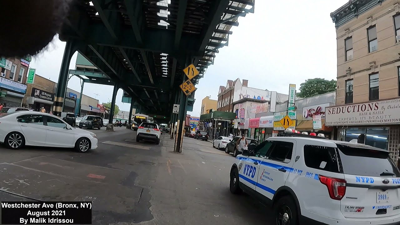 Bronx New York Street (Westchester Ave)