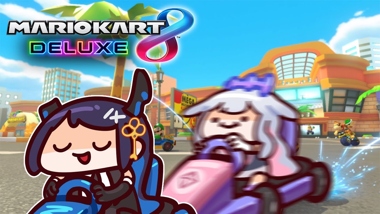 【MARIO KART 8 DELUXE】LEARNING TO DRIVE WITH @NerissaRavencroft