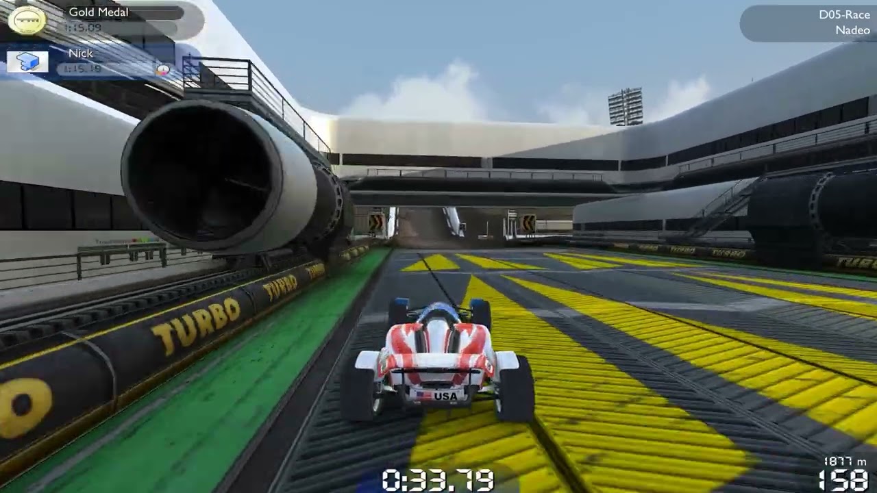 clutching up for gold medal in tmnf (i hate D05)
