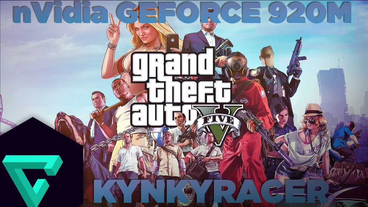 GTA V Gameplay nVidia GeForce 920M TEST