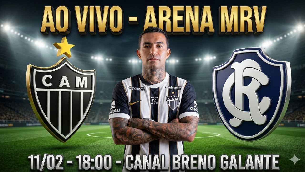 🛑AO VIVO🛑 ATLÉTICO-MG  X  REMO  / DIRETO DA ARENA MRV / PRÉ-JOGO