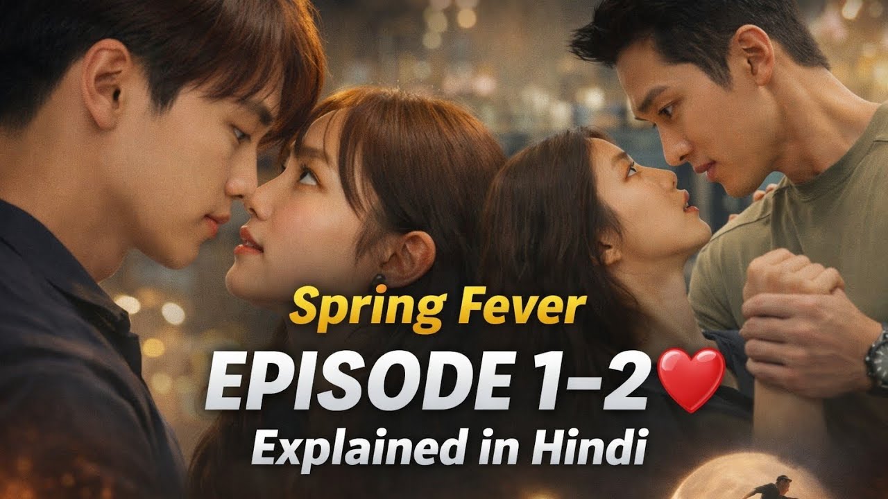 Spring Fever Episode 1 & 2 Explained in Hindi | Full Kdrama Story | Love Begins