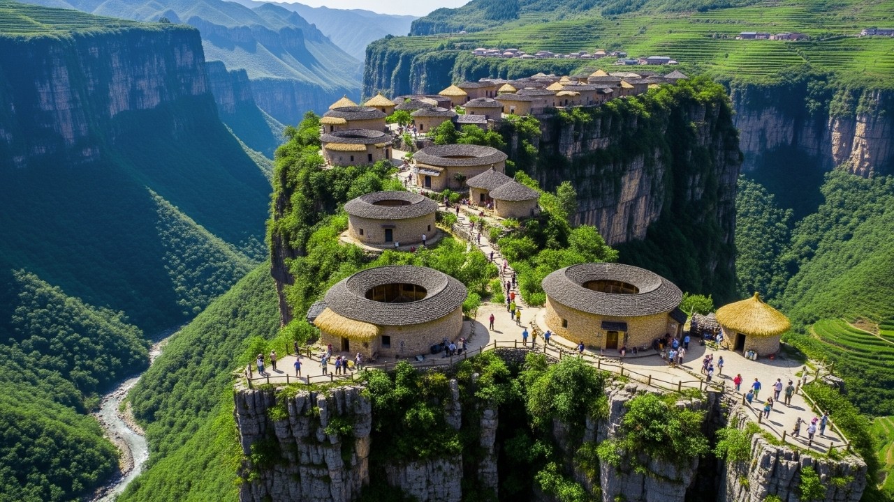 China's Hidden Valley Villages: Unbelievable Beauty | 4K
