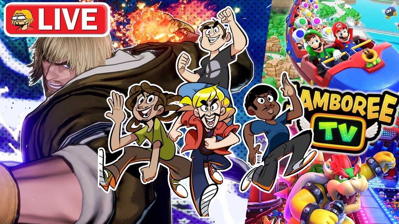 YOVIDEOGAMES vs. MARIO PARTY JAMBOREE TV 🔴Full Stream🔴 (8-11)