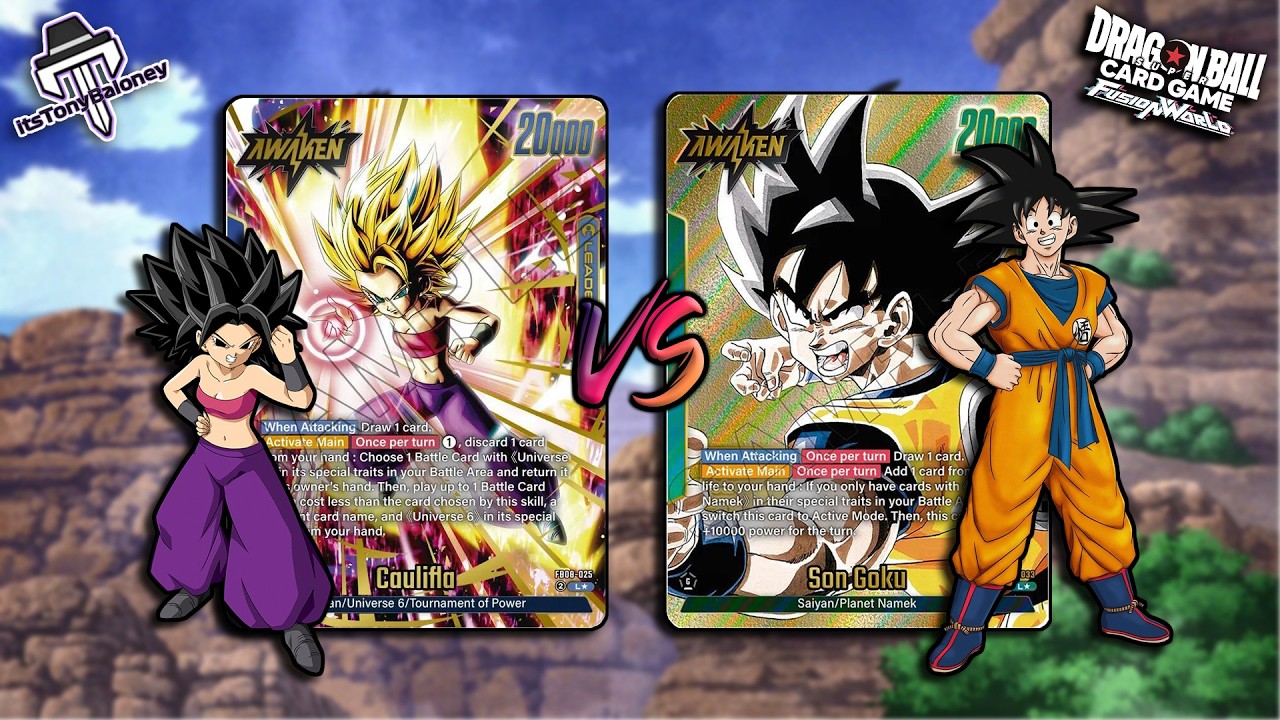 Caulifla vs MangaKu | Saiyan's Pride Format | Live Locals Gameplay