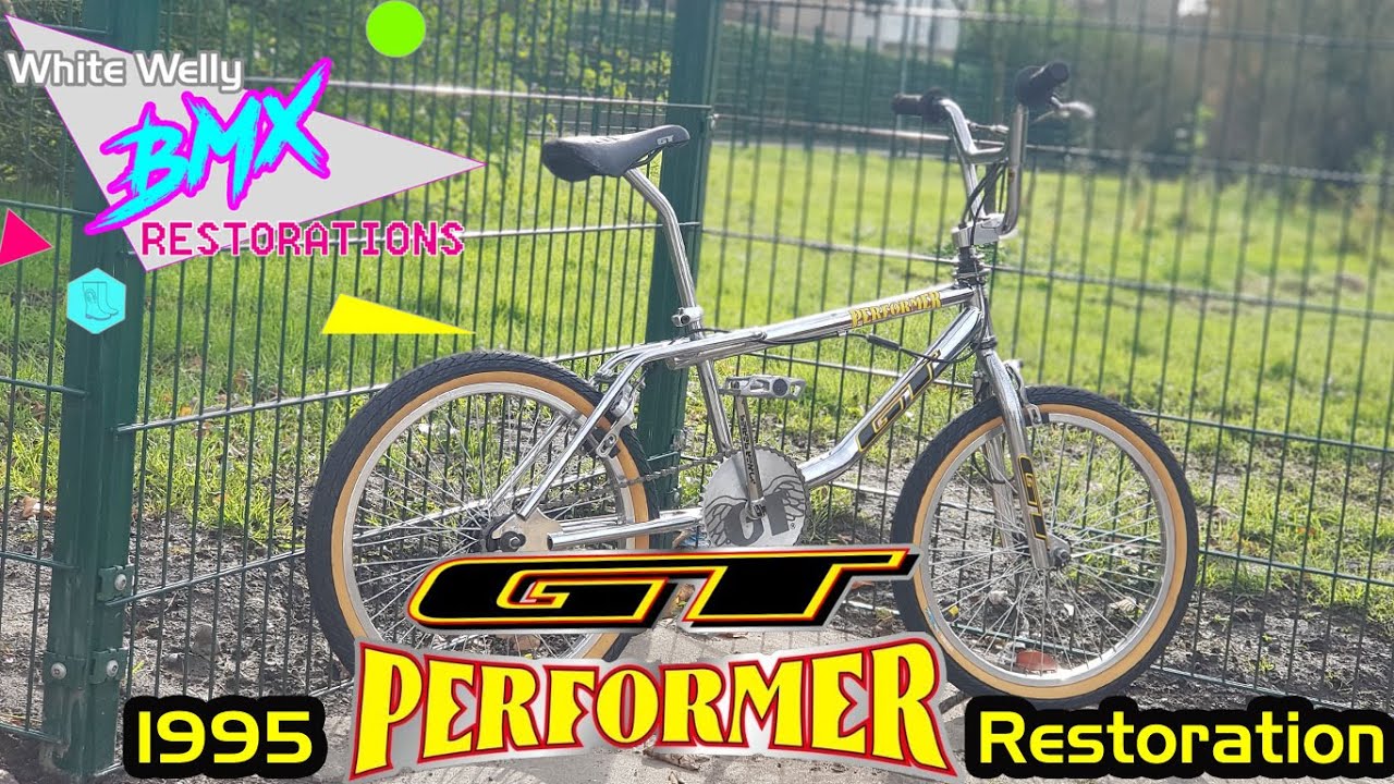 1995 GT PERFORMER Freestyle BMX Restoration #bmx #restoration #restore #GTPERFORMER