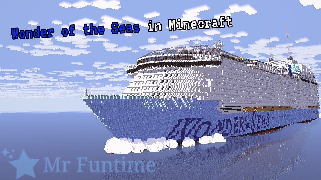 Wonder of the Seas in Minecraft