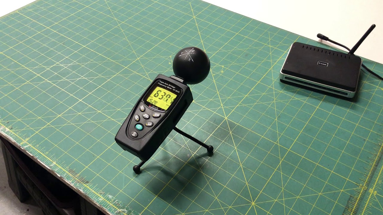 LATNEX® HF-B3G RF EMF Meter Measuring WiFi Radiation