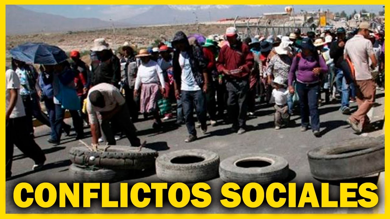 ¿Cuáles son los conflictos sociales vigentes en el Perú?