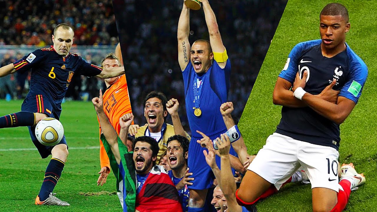 Tutte le Finali di Coppa del Mondo in HD (2018-1990)