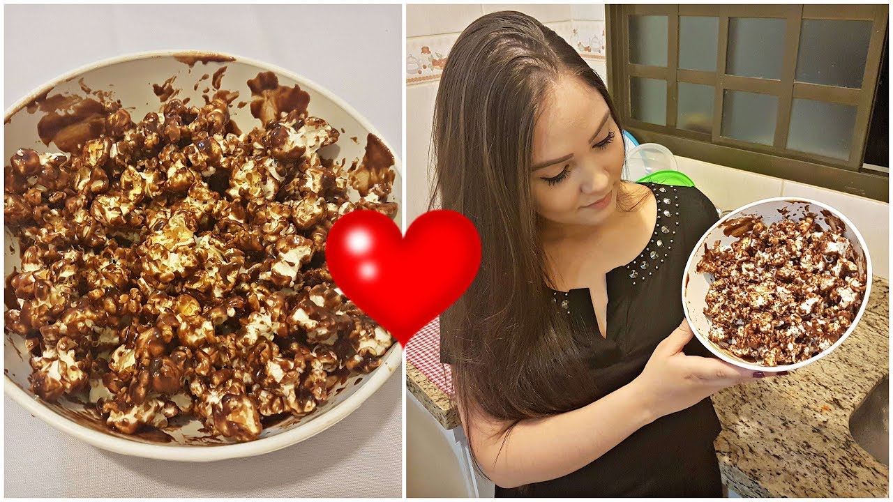 Calda de chocolate para jogar na pipoca ♥