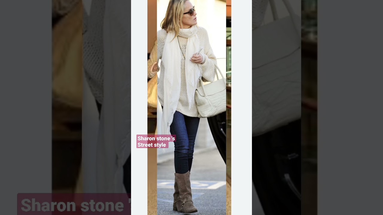 Sharon stone 's street style