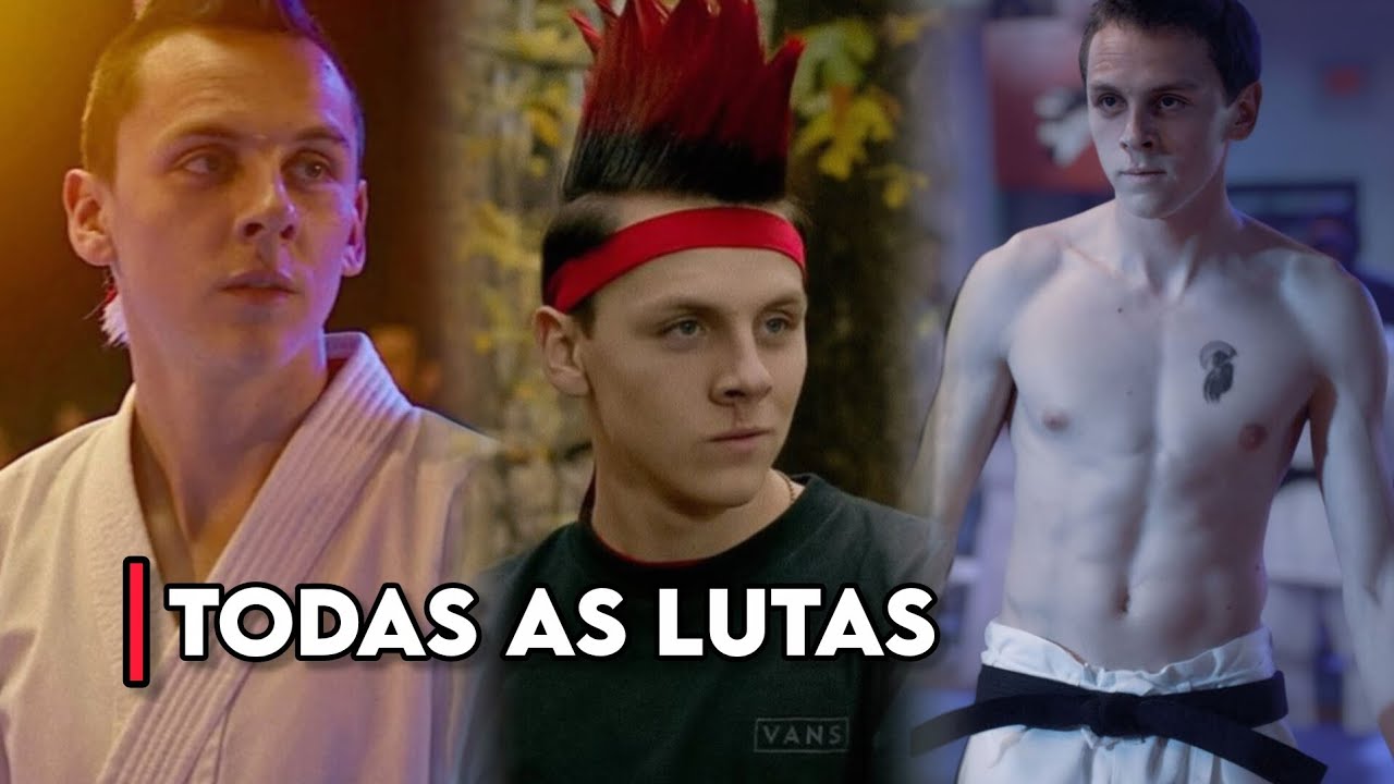 TODAS AS LUTAS DO FALCÃO (ELI MOSKOWITZ) | Cobra Kai - (01° A 06° TEMPORADA)
